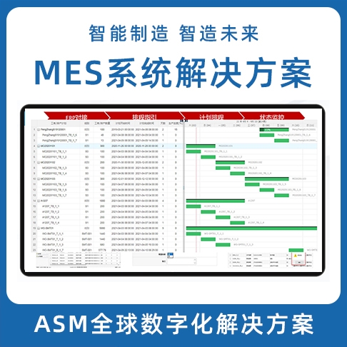 ASM數字化解決方案 LEAN MES生產制造執行系統 MOM系統